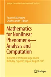 Book cover of Mathematics for Nonlinear Phenomena — Analysis and Computation by Unknown