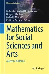 Book cover of Mathematics for Social Sciences and Arts by Mahouton Norbert Hounkonnou