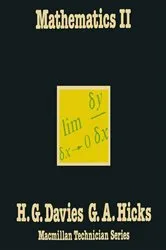 Book cover of Mathematics II by H.G. Davies