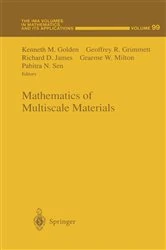 Book cover of Mathematics of Multiscale Materials by Kenneth M. Golden