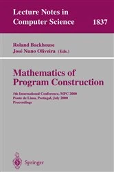 Book cover of Mathematics of Program Construction by Roland Backhouse