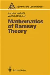 Book cover of Mathematics of Ramsey Theory by Unknown