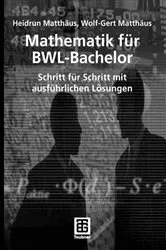Book cover of Mathematik für BWL-Bachelor by Heidrun Matthäus