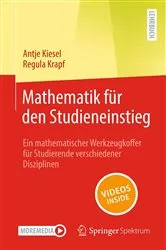 Book cover of Mathematik für den Studieneinstieg by Antje Kiesel