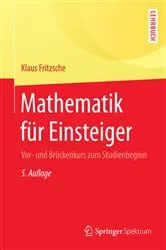 Book cover of Mathematik für Einsteiger (5th ed.) by Klaus Fritzsche