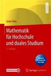Book cover of Mathematik für Hochschule und duales Studium (3rd ed.) by Unknown