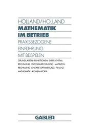 Book cover of Mathematik im Betrieb by Heinrich Holland