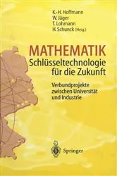 Book cover of Mathematik Schlüsseltechnologie für die Zukunft by K.-H. Hoffmann
