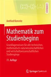 Book cover of Mathematik zum Studienbeginn (11th ed.) by Unknown