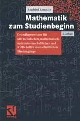 Book cover of Mathematik zum Studienbeginn (2nd ed.) by Unknown