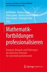 Book cover of Mathematikfortbildungen professionalisieren by Rolf Biehler
