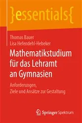 Book cover of Mathematikstudium für das Lehramt an Gymnasien by Unknown