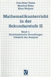 Book cover of Mathematikunterricht in der Sekundarstufe II by Uwe-Peter Tietze