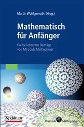 Book cover of Mathematisch für Anfänger by Martin Wohlgemuth