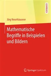 Book cover of Mathematische Begriffe in Beispielen und Bildern by Jörg Neunhäuserer