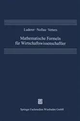 Book cover of Mathematische Formeln für Wirtschaftswissenschaftler (3rd ed.) by Unknown