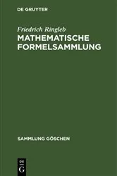 Book cover of Mathematische Formelsammlung (7th ed.) by Friedrich Ringleb