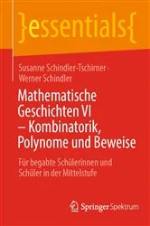 Book cover of Mathematische Geschichten VI – Kombinatorik, Polynome und Beweise by Susanne Schindler-Tschirner