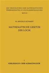Book cover of Mathematische Gesetze der Logik I by Unknown