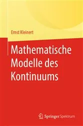 Book cover of Mathematische Modelle des Kontinuums by Unknown