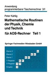 Book cover of Mathematische Routinen der Physik, Chemie und Technik für AOS-Rechner by Unknown