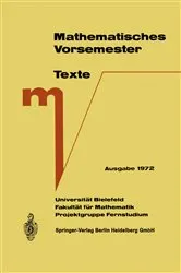 Book cover of Mathematisches Vorsemester (3rd ed.) by G. Richter