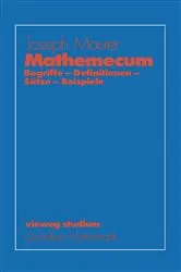 Book cover of Mathemecum by Joseph Maurer