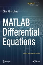 Book cover of MATLAB Differential Equations by Cesar Lopez