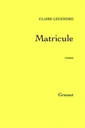 Book cover of Matricule by Unknown