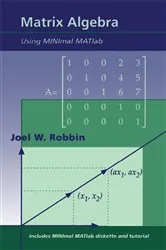 Book cover of Matrix Algebra Using MINimal MATlab by Unknown