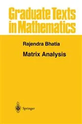 Book cover of Matrix Analysis by Unknown