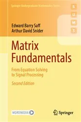 Book cover of Matrix Fundamentals (2nd ed.) by Edward Barry Saff