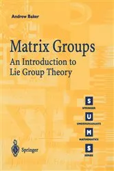 Book cover of Matrix Groups by Andrew Baker