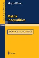 Book cover of Matrix Inequalities by Unknown