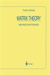 Book cover of Matrix Theory by Fuzhen Zhang