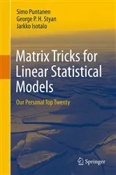 Book cover of Matrix Tricks for Linear Statistical Models by Simo Puntanen