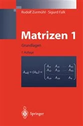 Book cover of Matrizen und ihre Anwendungen 1 (7th ed.) by Unknown