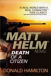 Book cover of Matt Helm - Death of a Citizen by Donald Hamilton