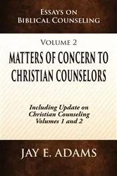 Book cover of Matters of Concern to Christian Counselors by Jay E Adams