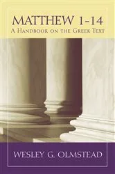Book cover of Matthew 1–14 by Wesley G. Olmstead