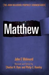 Book cover of Matthew by John Walvoord