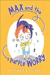 Book cover of Max and the Purple Worry by Kitty Black