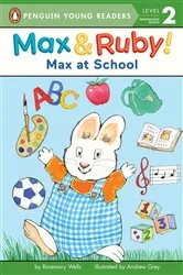 Book cover of Max at School by Rosemary Wells
