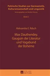Book cover of Max Dauthendey- Gauguin der Literatur und Vagabund der Bohème by Norbert Honsza