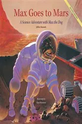Book cover of Max Goes to Mars by Jeffrey Bennett