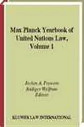 Book cover of Max Planck Yearbook of United Nations Law Volume 1 by J.A. Frowein