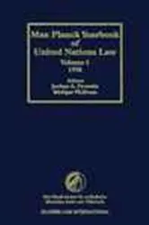 Book cover of Max Planck yearbook of United Nations law. Volume 4, 2000 by J.A. Frowein