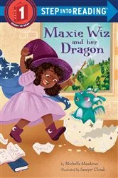 Book cover of Maxie Wiz and Her Dragon by Michelle Meadows