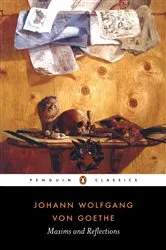 Book cover of Maxims and Reflections by Johann Wolfgang von Goethe