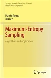 Book cover of Maximum-Entropy Sampling by Marcia Fampa